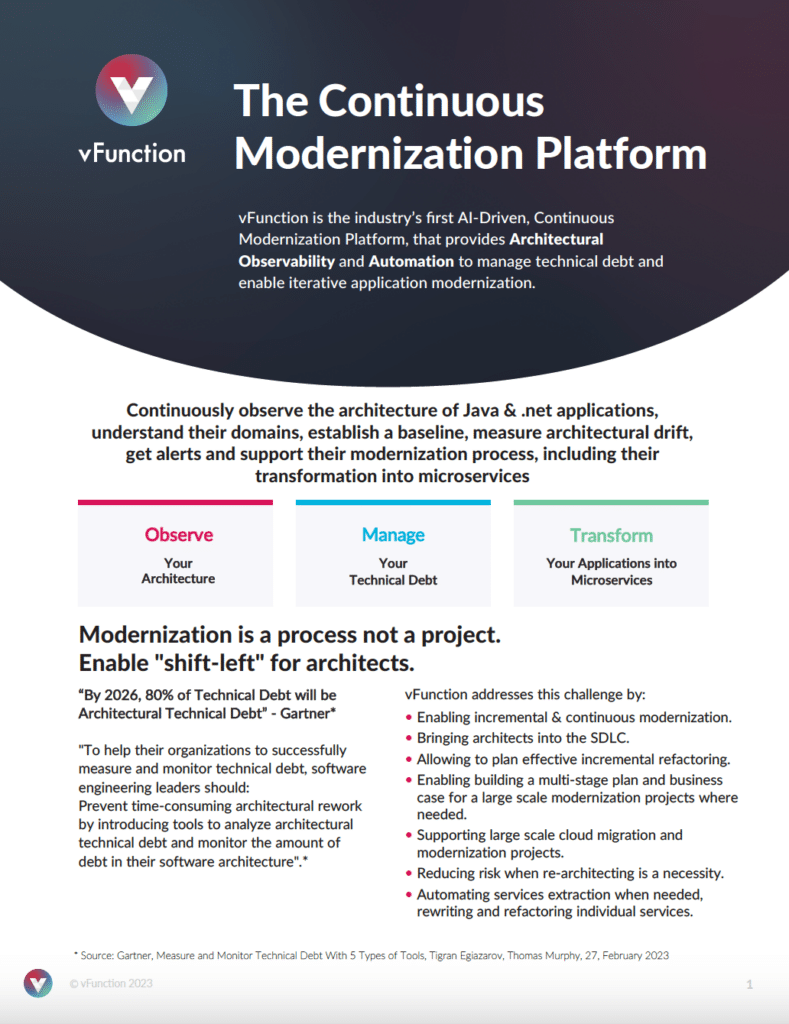 continuous modernization platform