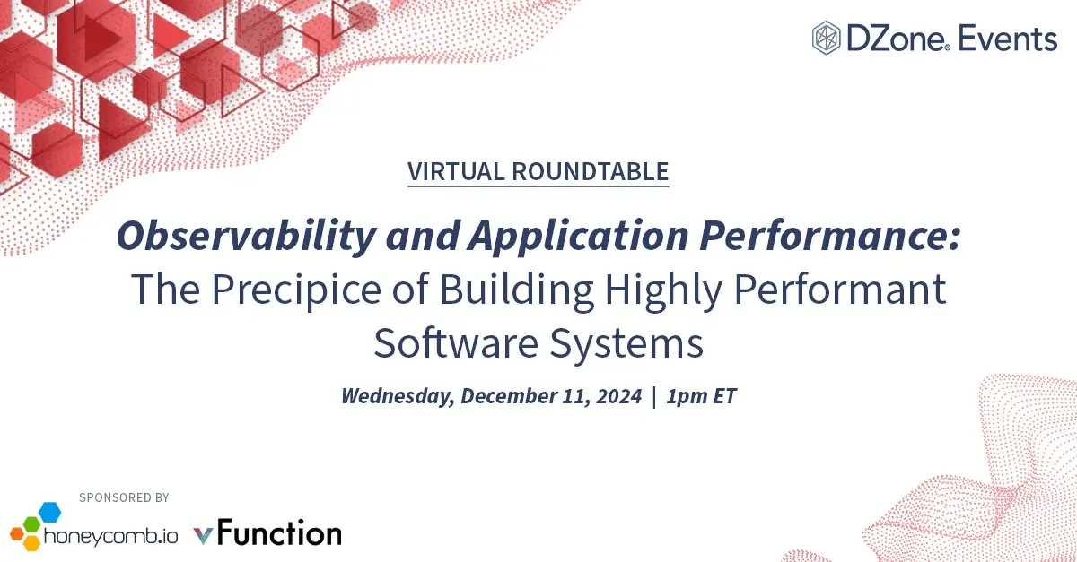 dzone roundtable observability and performance