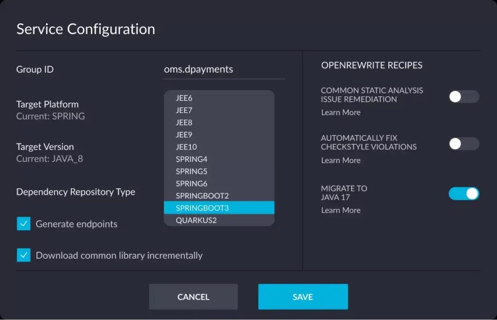 tackle aging frameworks with vfunction